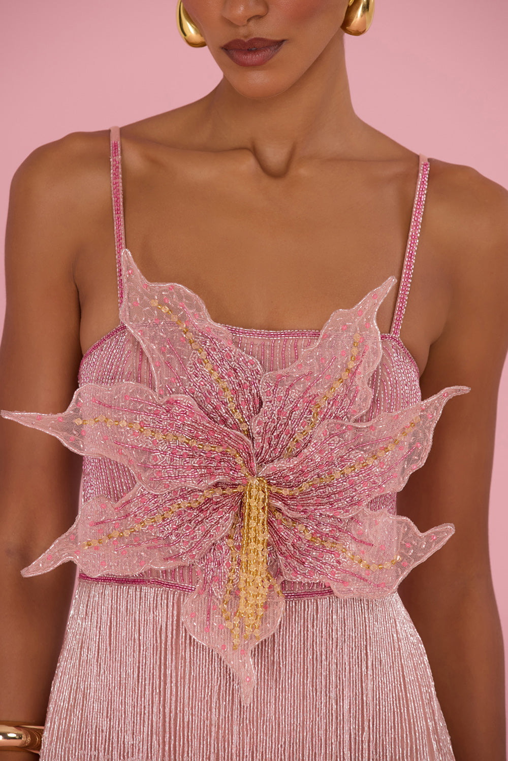 SOLAR EMBROIDERY GOWN