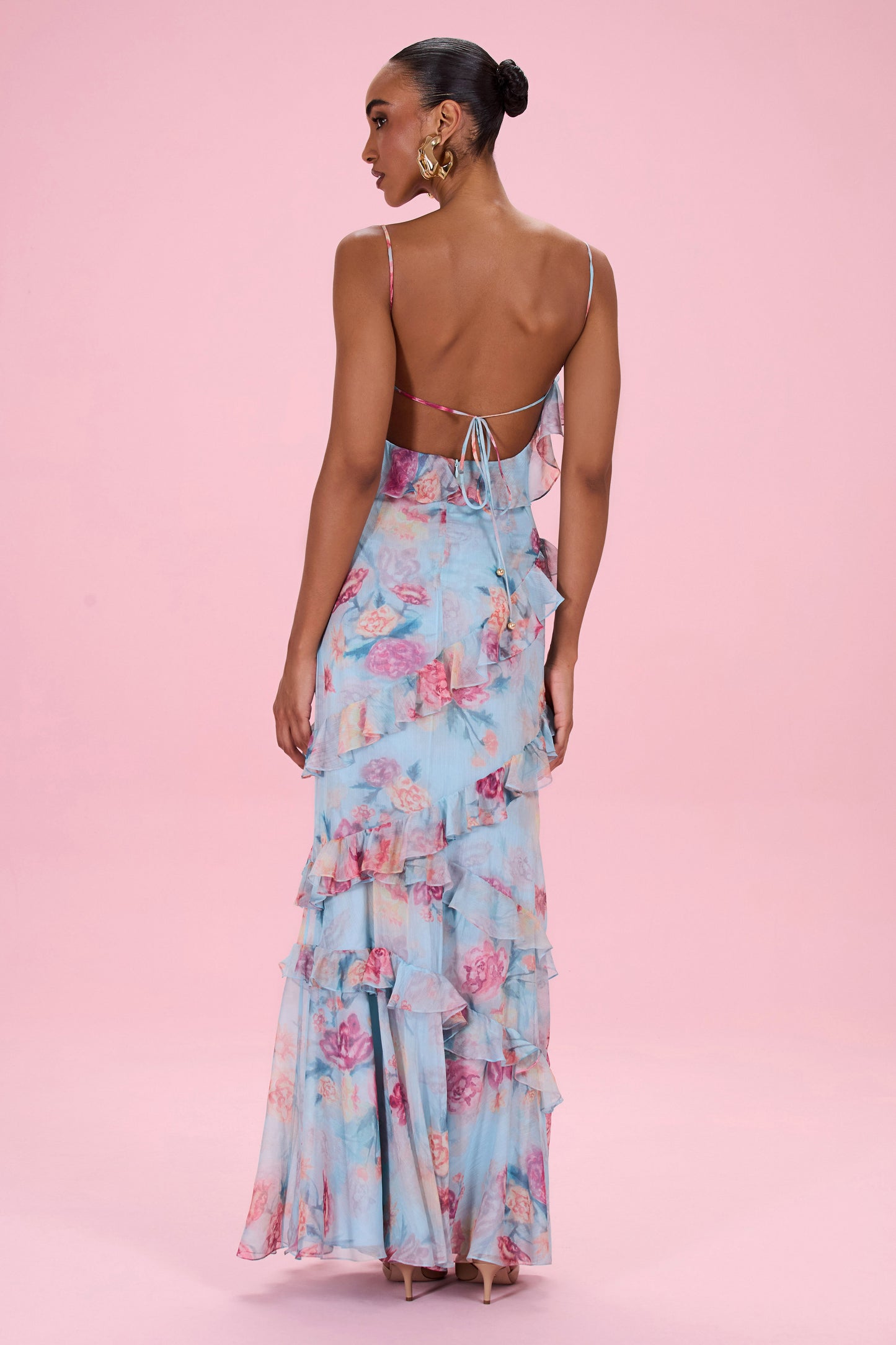 FLORA MIST MAXI DRESS