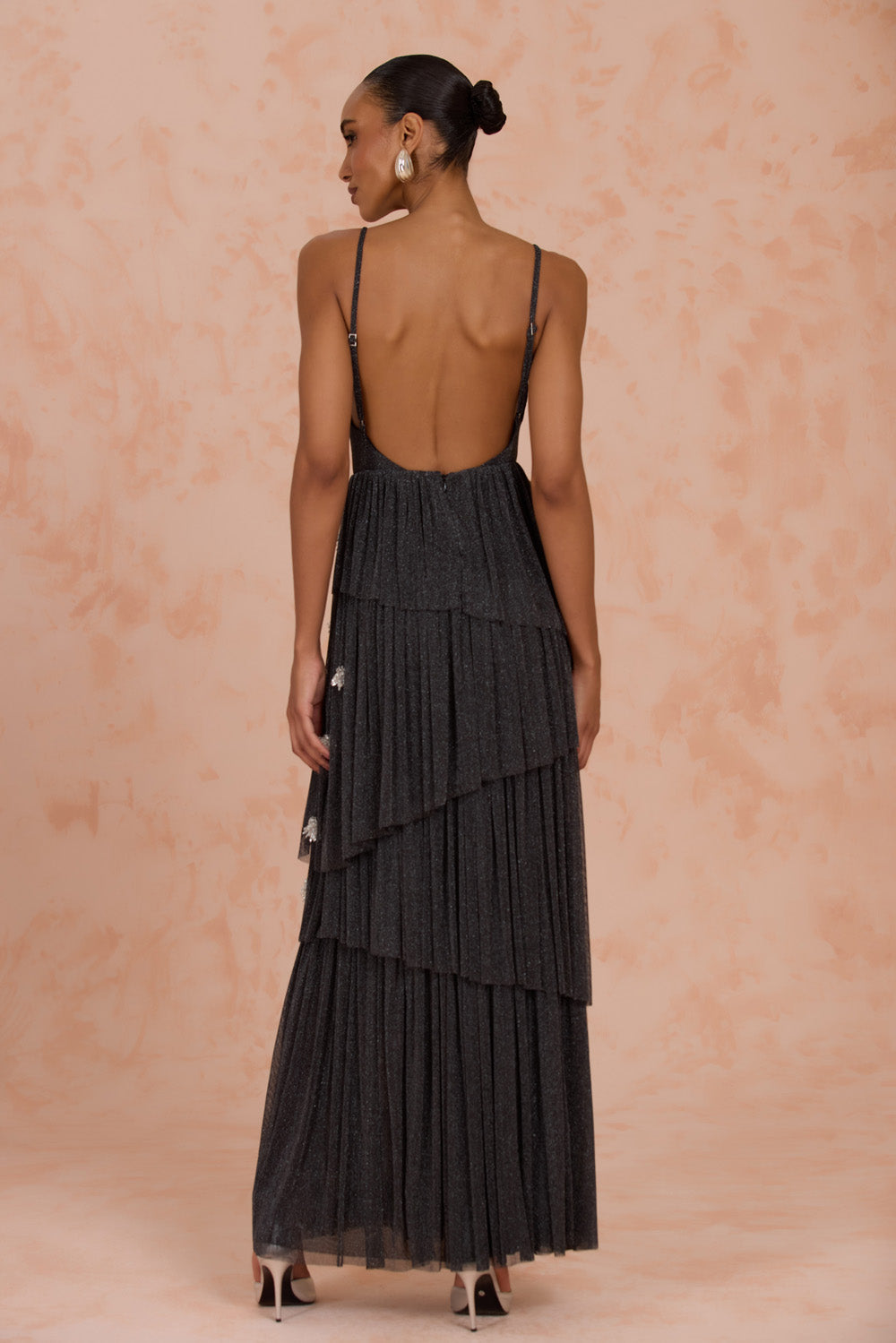 THEREZA TULLE MAXI DRESS
