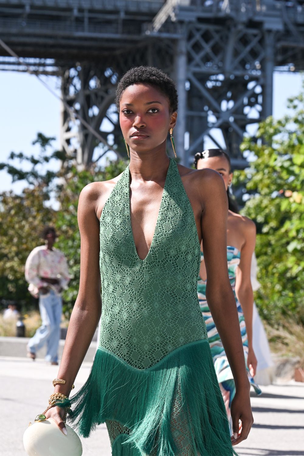 ESMERALDA FRINGES MAXI DRESS (RUNWAY)
