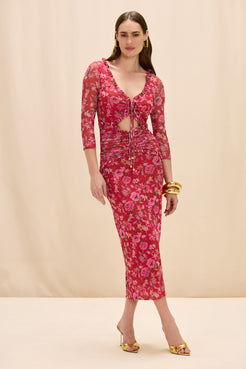 PEONY MIDI DRESS