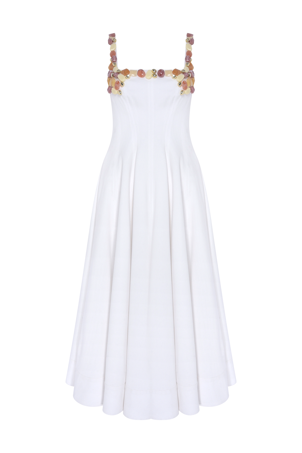 gaby embroidered midi dress Gaby Embroidered Midi Dress