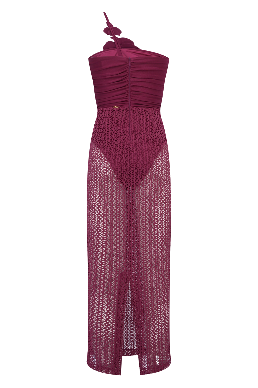 PETAL SHEEN BEACH DRESS