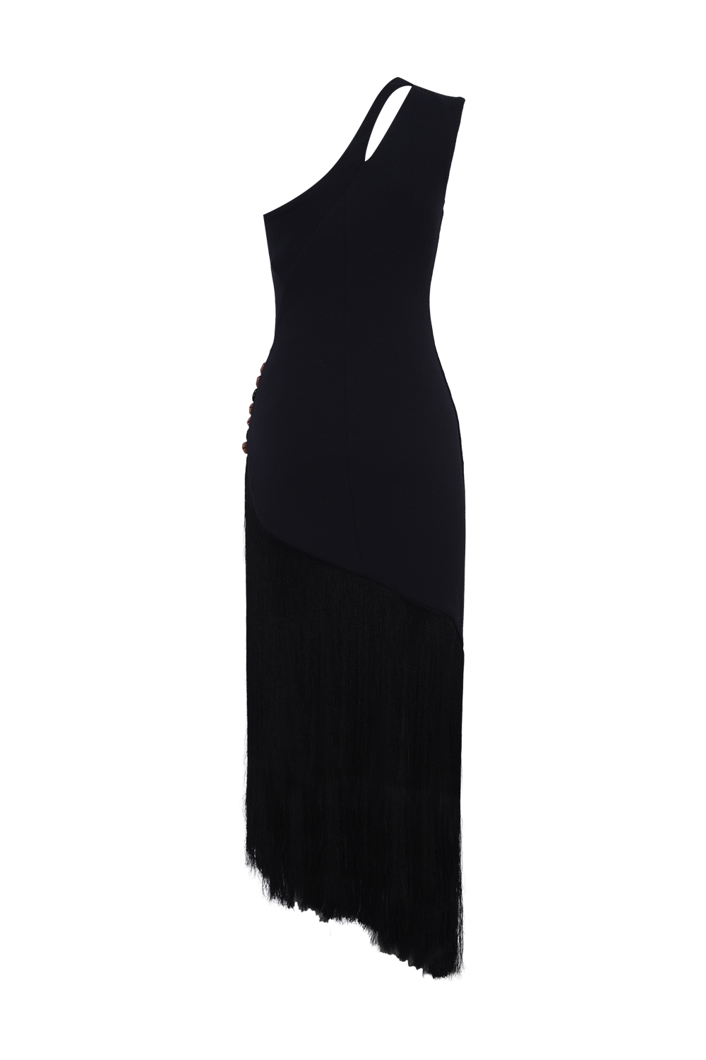 DELYA KNIT CUT-OUT MIDI DRESS