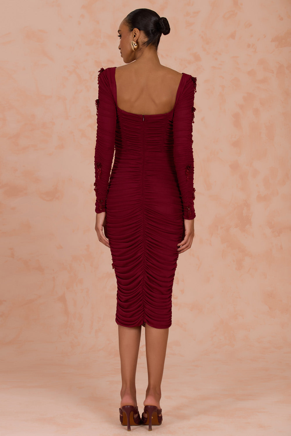 RUTH TULLE MIDI DRESS