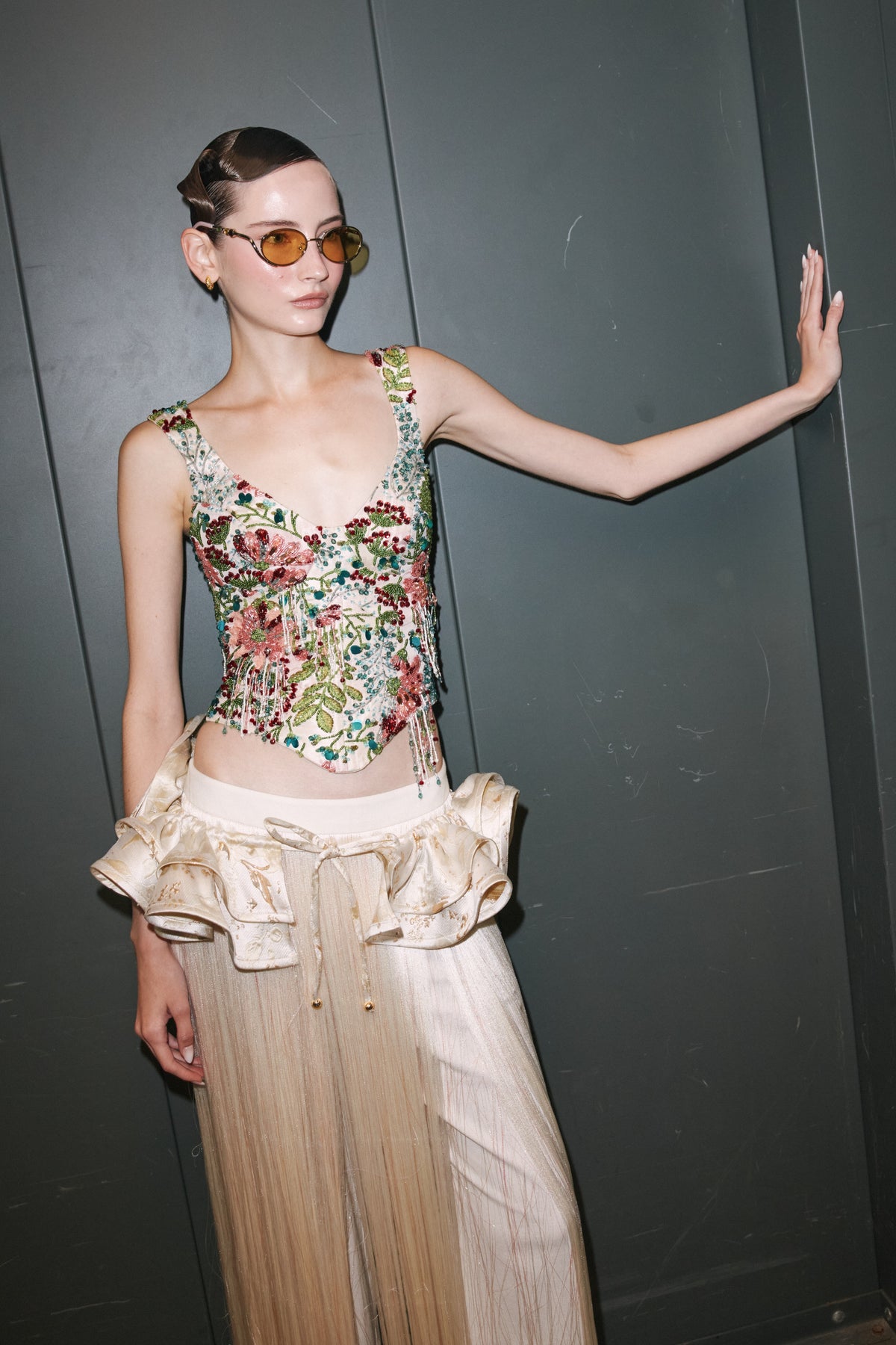 ROSALIE JEWELRY CORSET TOP (RUNWAY)