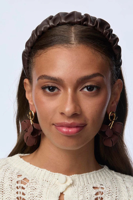 KELLY GENUINE LEATHER HEADBAND