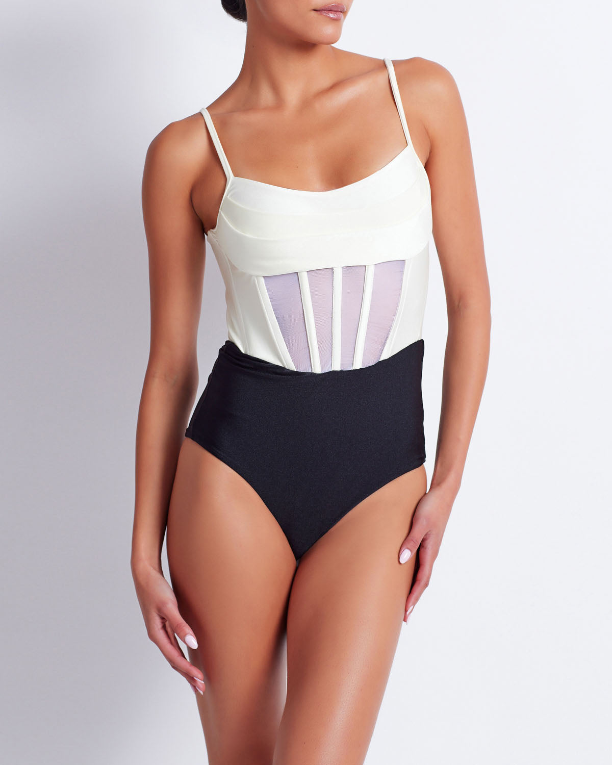 COLORBLOCK SWIMSUIT