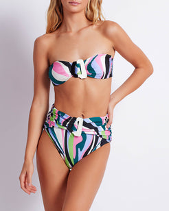DELOS HIGH WAIST BIKINI BOTTOM