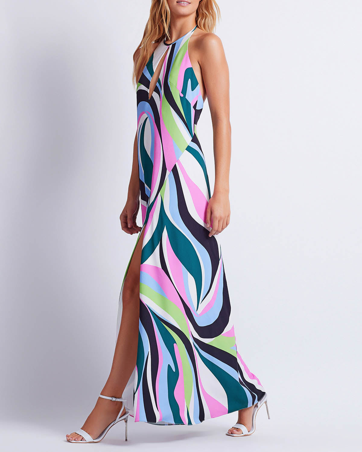 DELOS KEYHOLE MAXI DRESS (FINAL SALE)