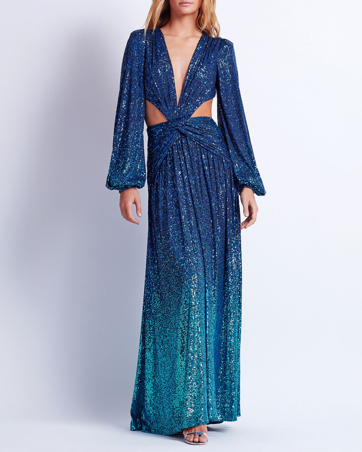 OMBRE SEQUIN GOWN