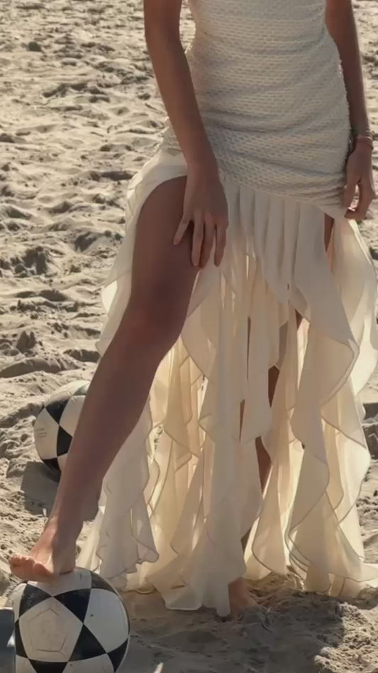 GAVEA MESH MAXI DRESS