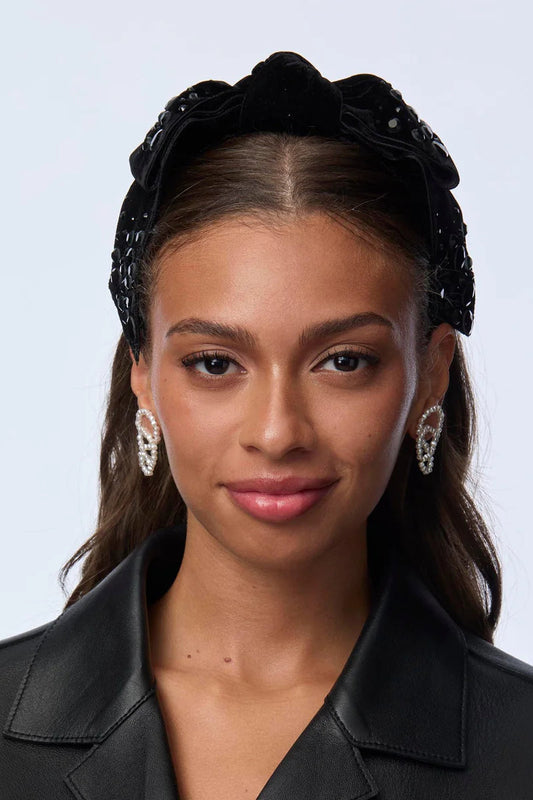 SHIRLEY CRYSTAL PEBBLE HEADBAND