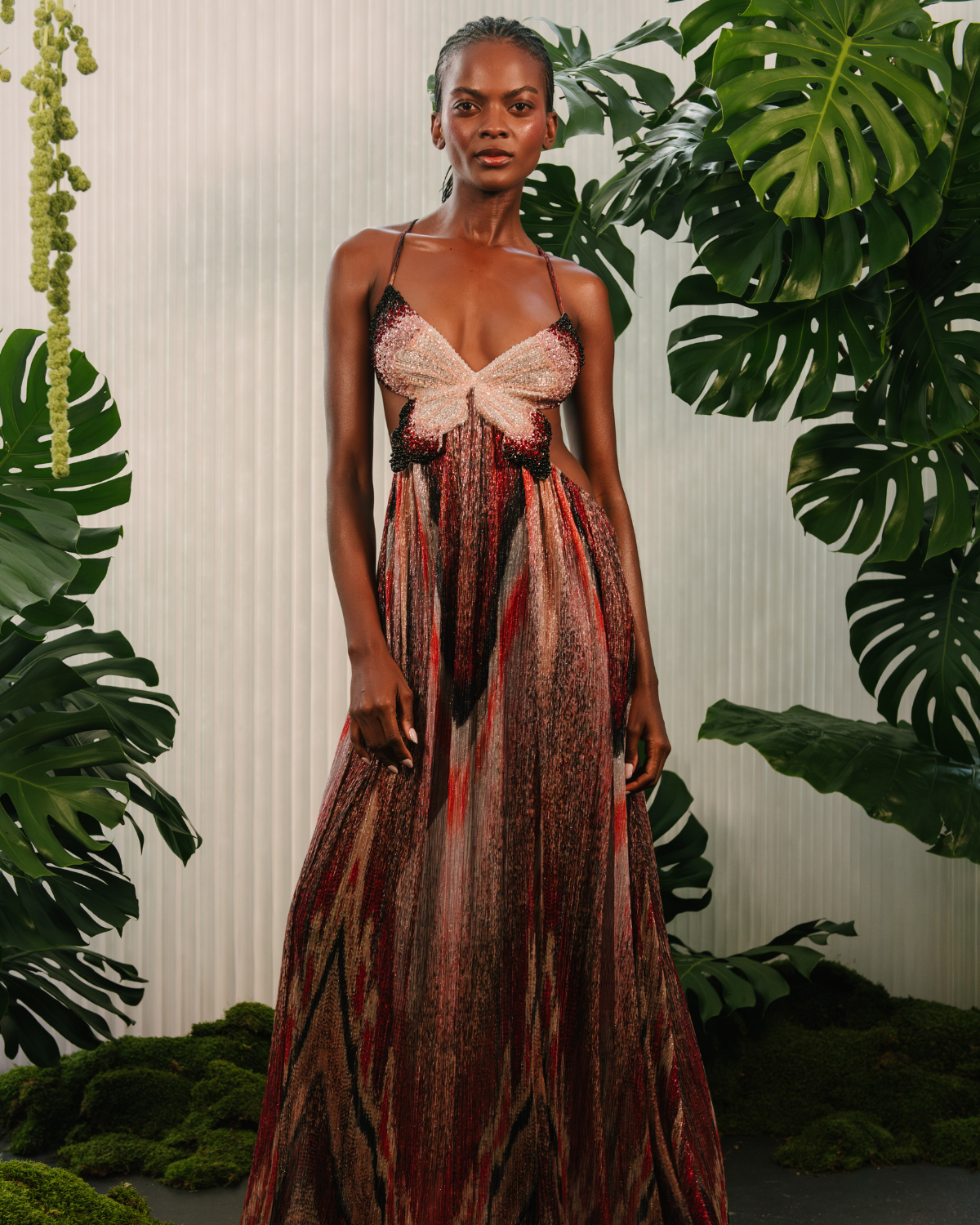 PAPILLON BUTTERFLY MAXI DRESS (RUNWAY)