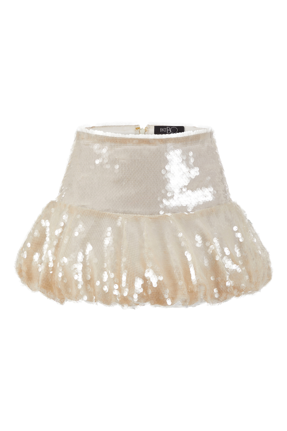 SEQUIN DROP WAIST SKIRT (RUNWAY)