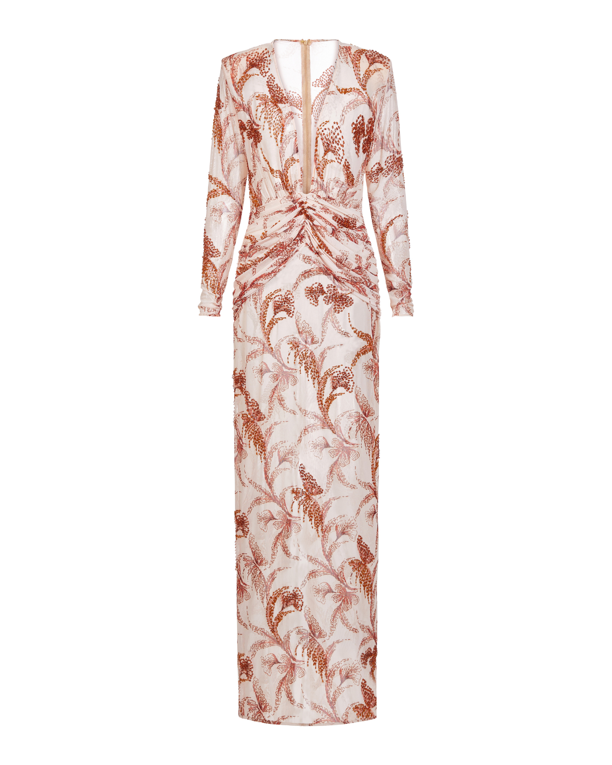 SUNSET PLUNGE MAXI DRESS (RUNWAY)