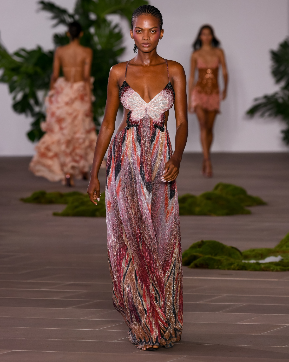 PAPILLON BUTTERFLY MAXI DRESS (RUNWAY)