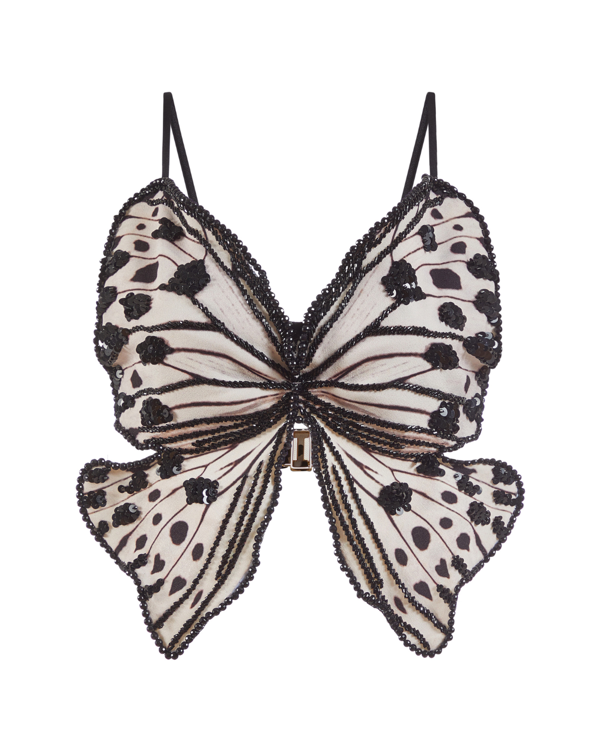 BUTTERFLY EMBROIDERED TOP (RUNWAY)