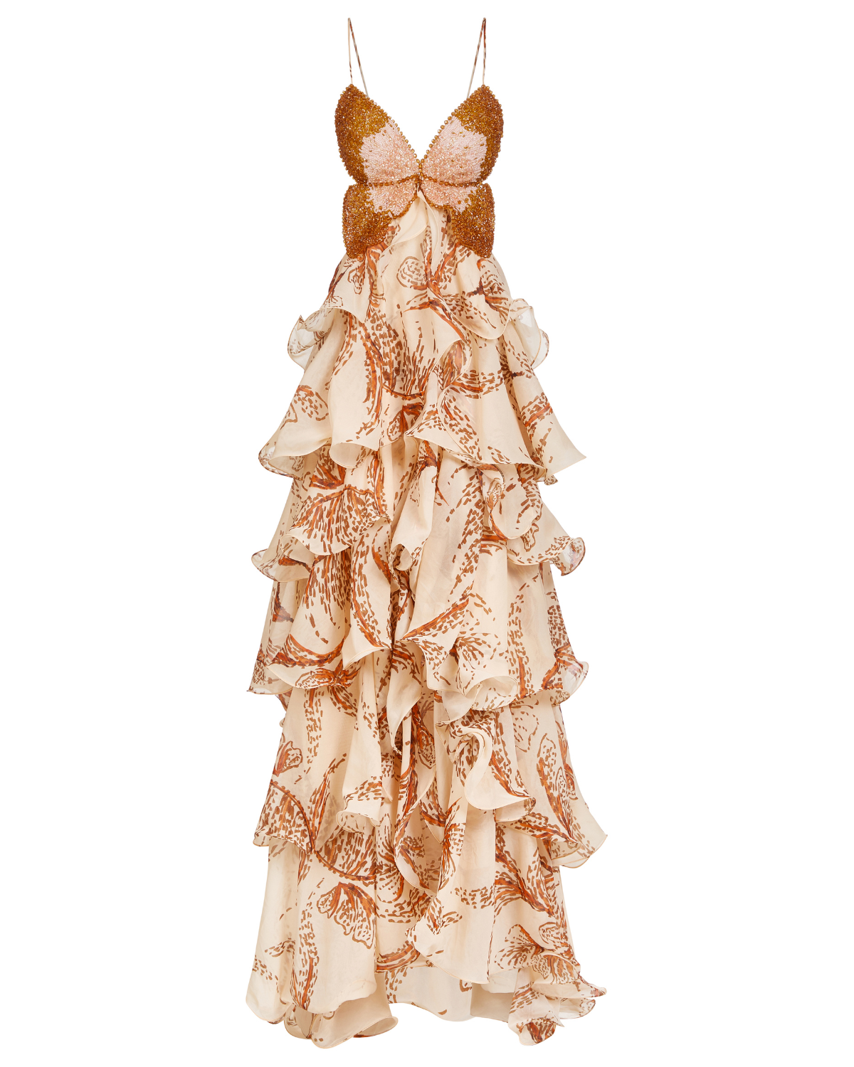 SUNSET BUTTERFLY MAXI DRESS (RUNWAY)