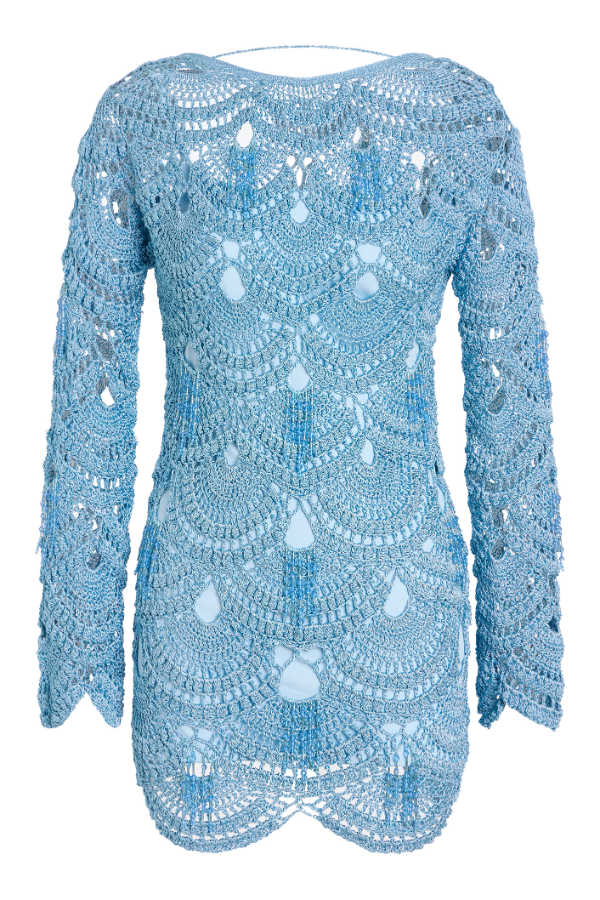 ANTONIA CROCHET MINI DRESS