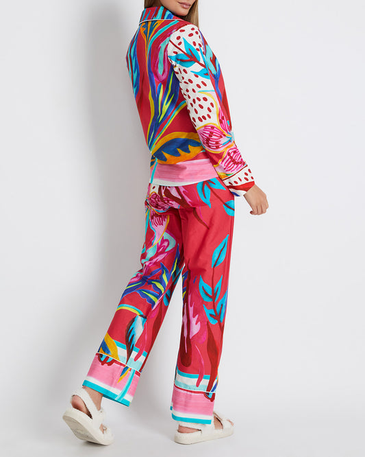 Flora Long Sleeve Pajama Set (FINAL SALE)