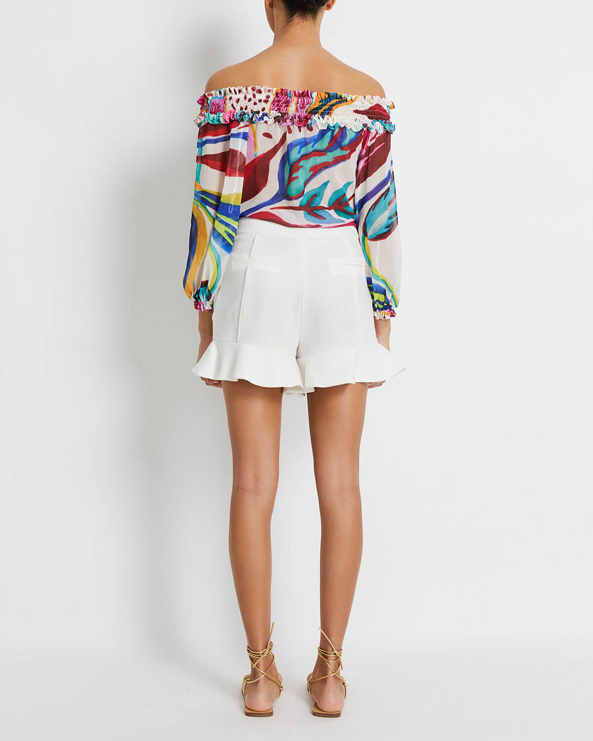 Flora Off-The-Shoulder Top (FINAL SALE)