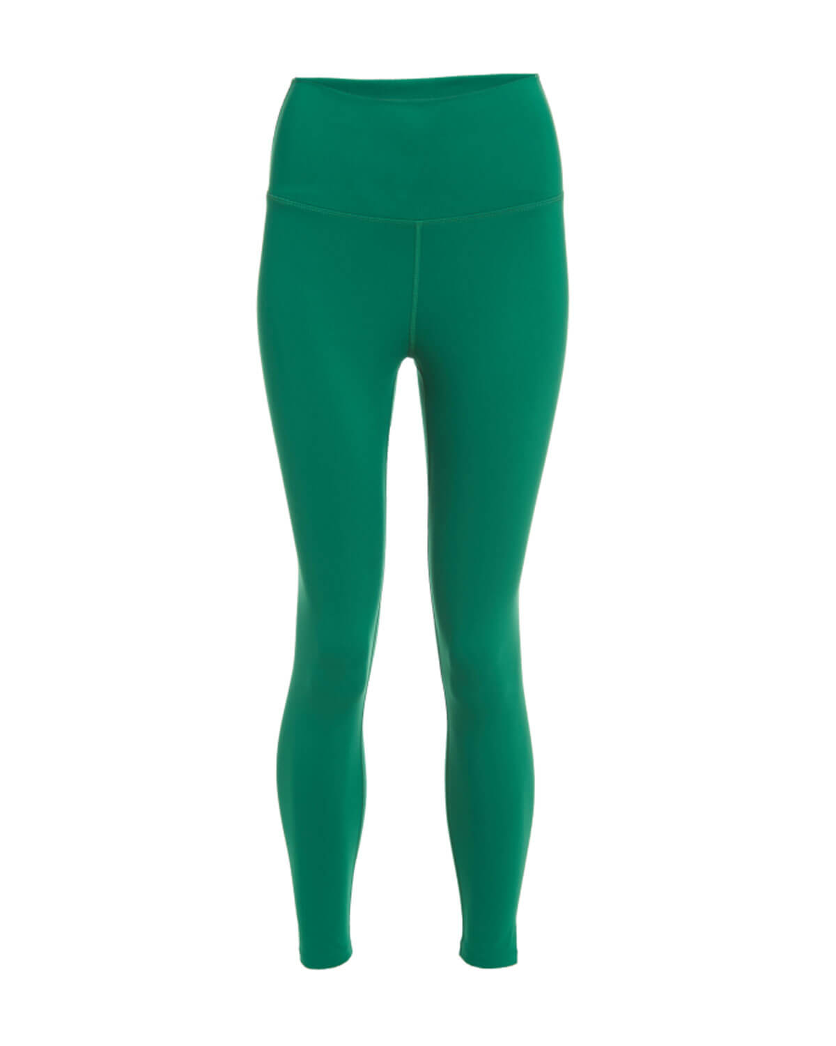 High-waisted leggings - Dark green - Ladies