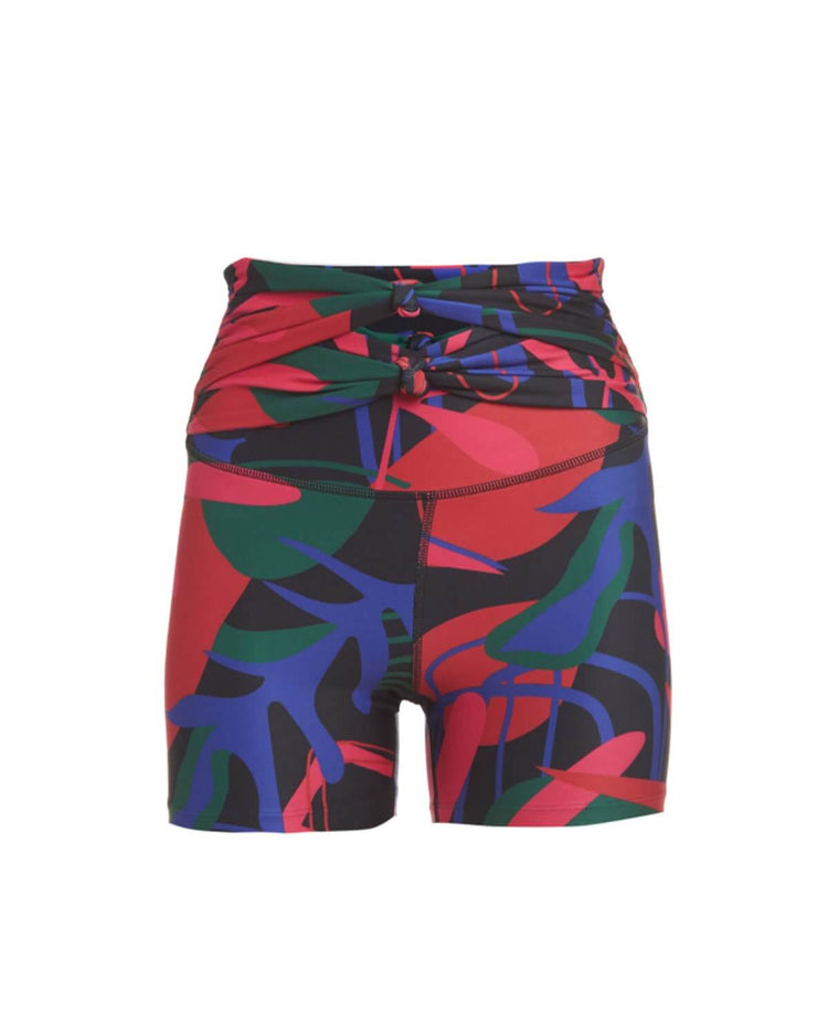 RIO PRINT BIKER SHORT (FINAL SALE)