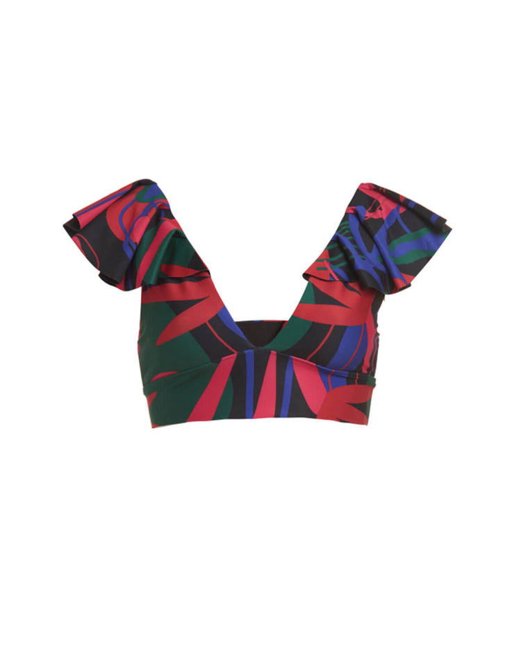 RIO PRINT FLY AWAY BRA (FINAL SALE)