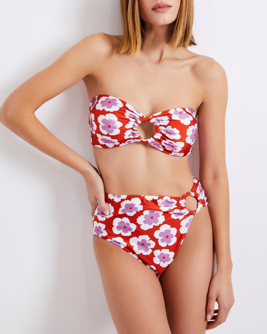 WINDFLOWER MID-RISE BIKINI BOTTOM (FINAL SALE)