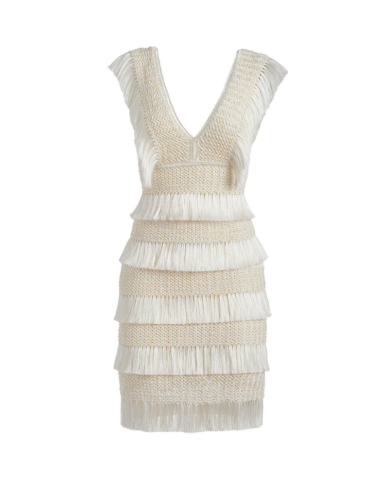 Fringe Midi Dress (FINAL SALE)