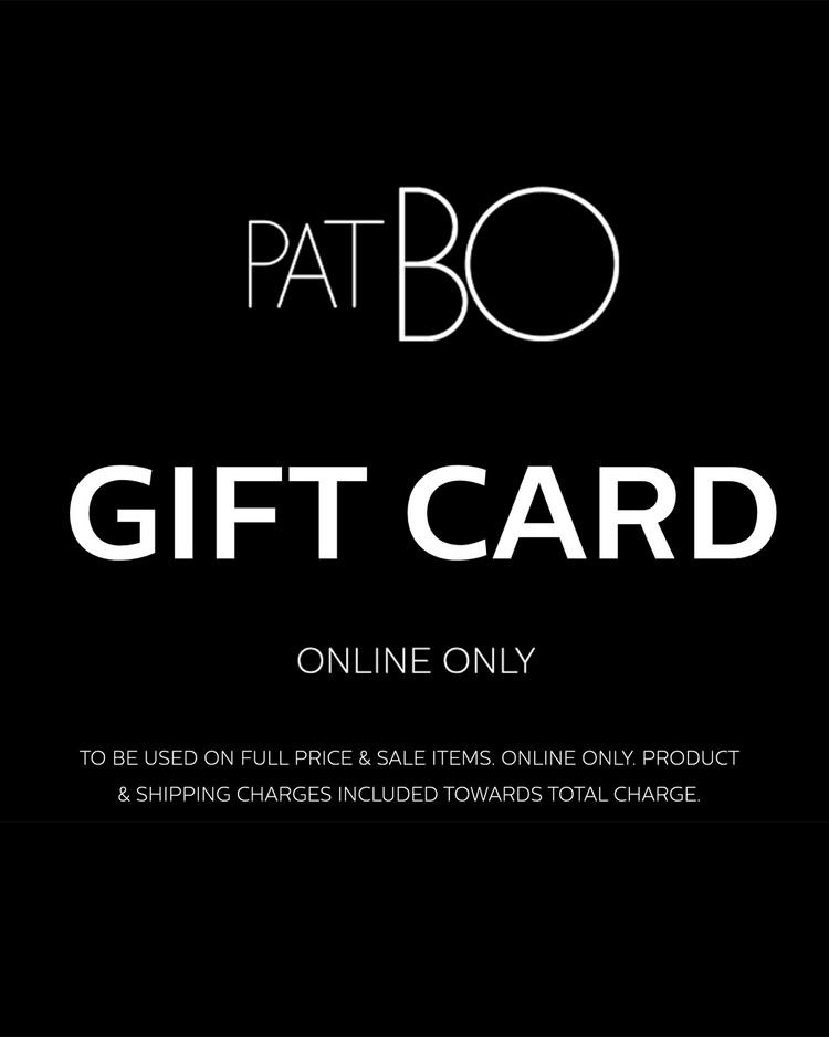 PatBO Gift Card (Online Only)