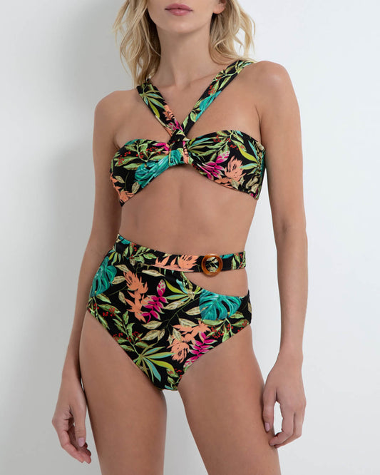 TROPICALIA OFF-THE-SHOULDER BIKINI TOP (FINAL SALE)